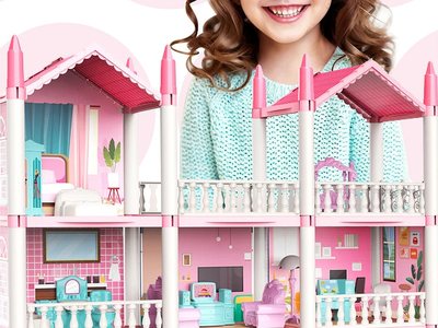 The whole villa, put together