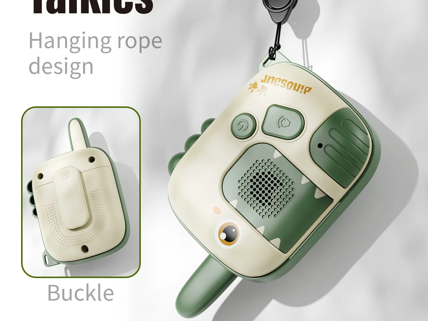 The neck cord and buckle